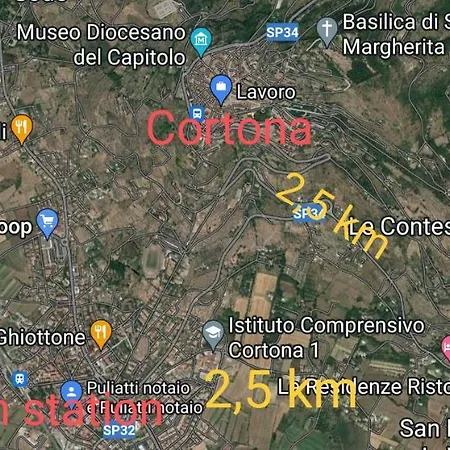 Vakantiehuis La Piccola Posta Di Cortona